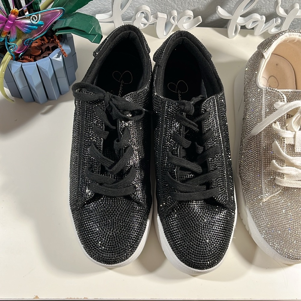 Jessica Simpson Rhinestone Shoes 👟 - Picture 3 of 4